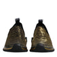 Gold Glitter Leopard Sorrento Sneakers Shoes