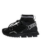 Black Sorrento Socks Logo Sneakers Shoes