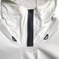 White Leather Men Waterproof Jacket Blouson