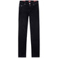 Black Cotton Jeans & Pant