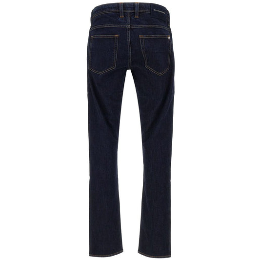 Blue Cotton Jeans & Pant