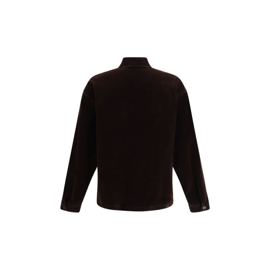 Velvet Shirt Jacket