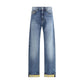 Barocco Turn-Up Jeans