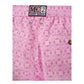 Pink Polyester Men's Swim Trunk