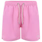 Pink Polyester Men's Swim Trunk