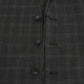 Elegant Checkered Wool Vest for the Urbane Man