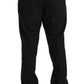 Elegant Black Wool Dress Pants