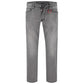 Gray Cotton Jeans & Pant