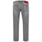 Gray Cotton Jeans & Pant