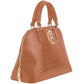 Brown Polyethylene Handbag