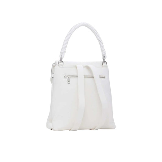 White Polyethylene Backpack