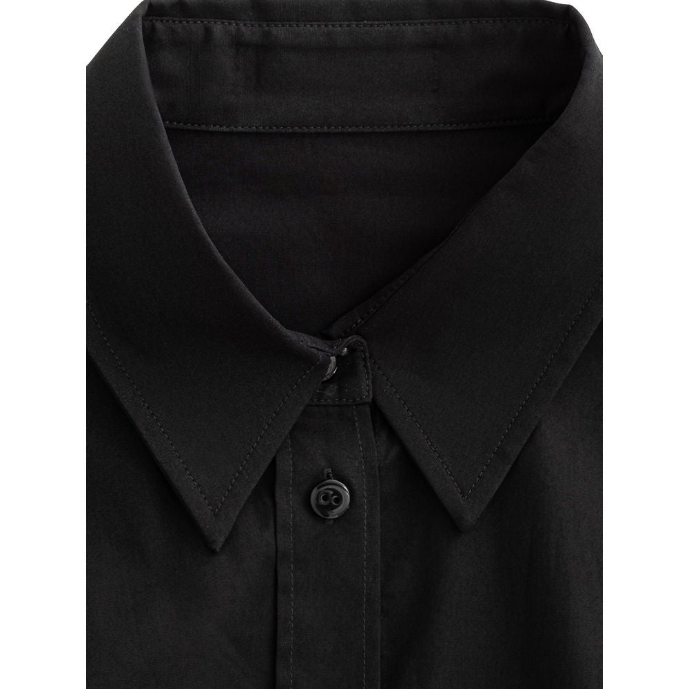 Black Cotton Shirt