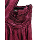 Fuchsia Viscose Dress