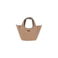 Beige Polyethylene Handbag