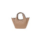 Beige Polyethylene Handbag