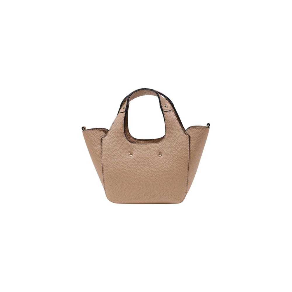 Beige Polyethylene Handbag