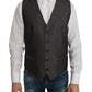 Gray MARTINI 2 Piece Vest Coat Blazer