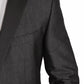 Gray MARTINI 2 Piece Vest Coat Blazer