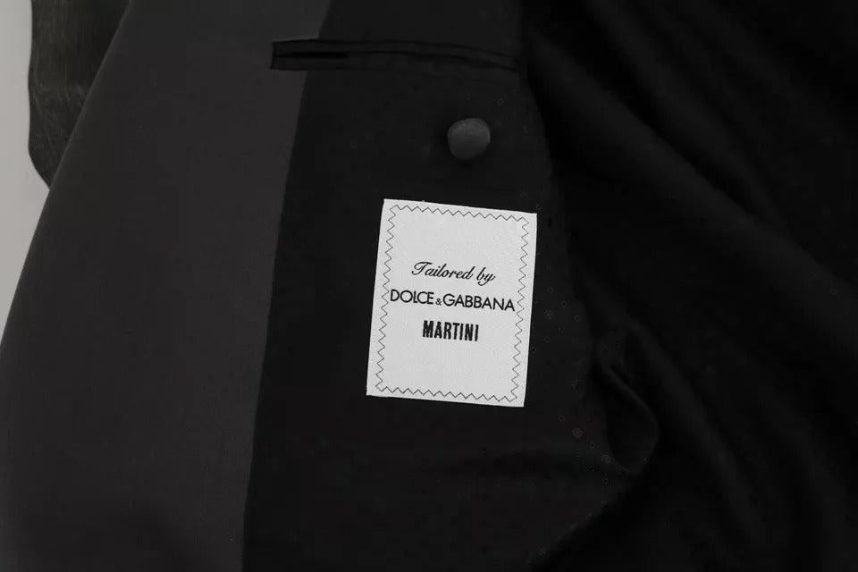 Gray MARTINI 2 Piece Vest Coat Blazer