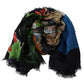 Multicolor Modal Taormina Wrap Shawl Scarf