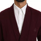 Bordeaux Cashmere Crown Cardigan Sweater