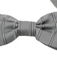 Light Gray Lining Adjustable Neck Butterfly Bow Tie