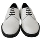 Elegant White Formal Leather Shoes