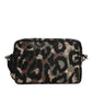 Multicolor Leopard Jacquard DG Logo Crossbody Bag