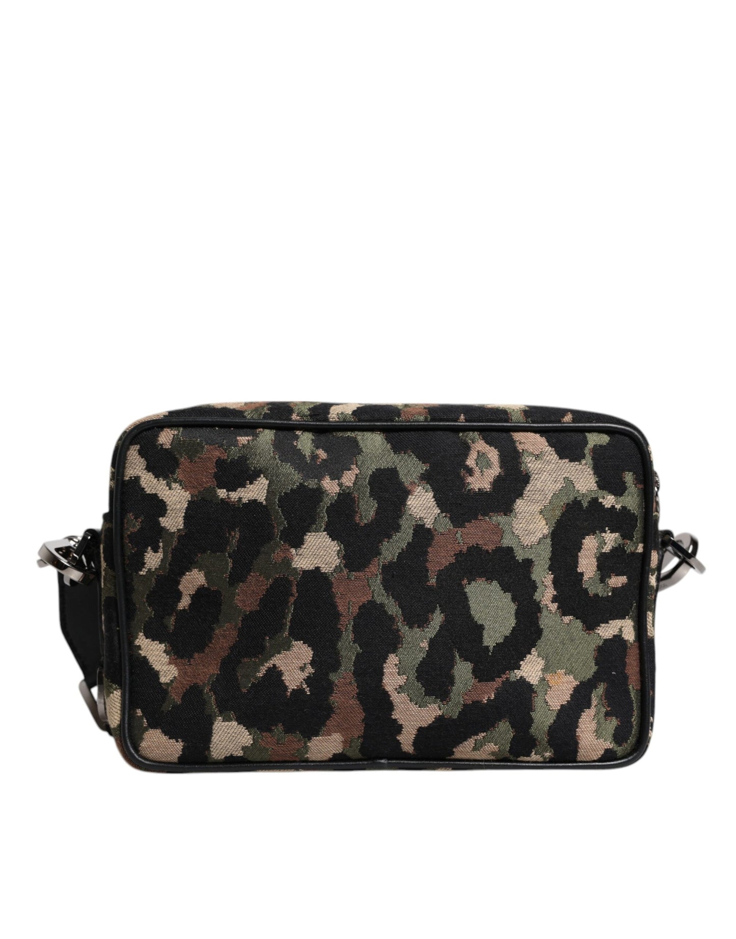 Multicolor Leopard Jacquard DG Logo Crossbody Bag