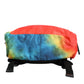 Multicolor Tie Dye Nylon Logo Print Kids Backpack Bag