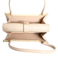 Beige Leather Ingrid Top Handle Shoulder Bag