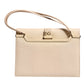 Beige Leather Ingrid Top Handle Shoulder Bag