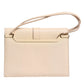 Beige Leather Ingrid Top Handle Shoulder Bag