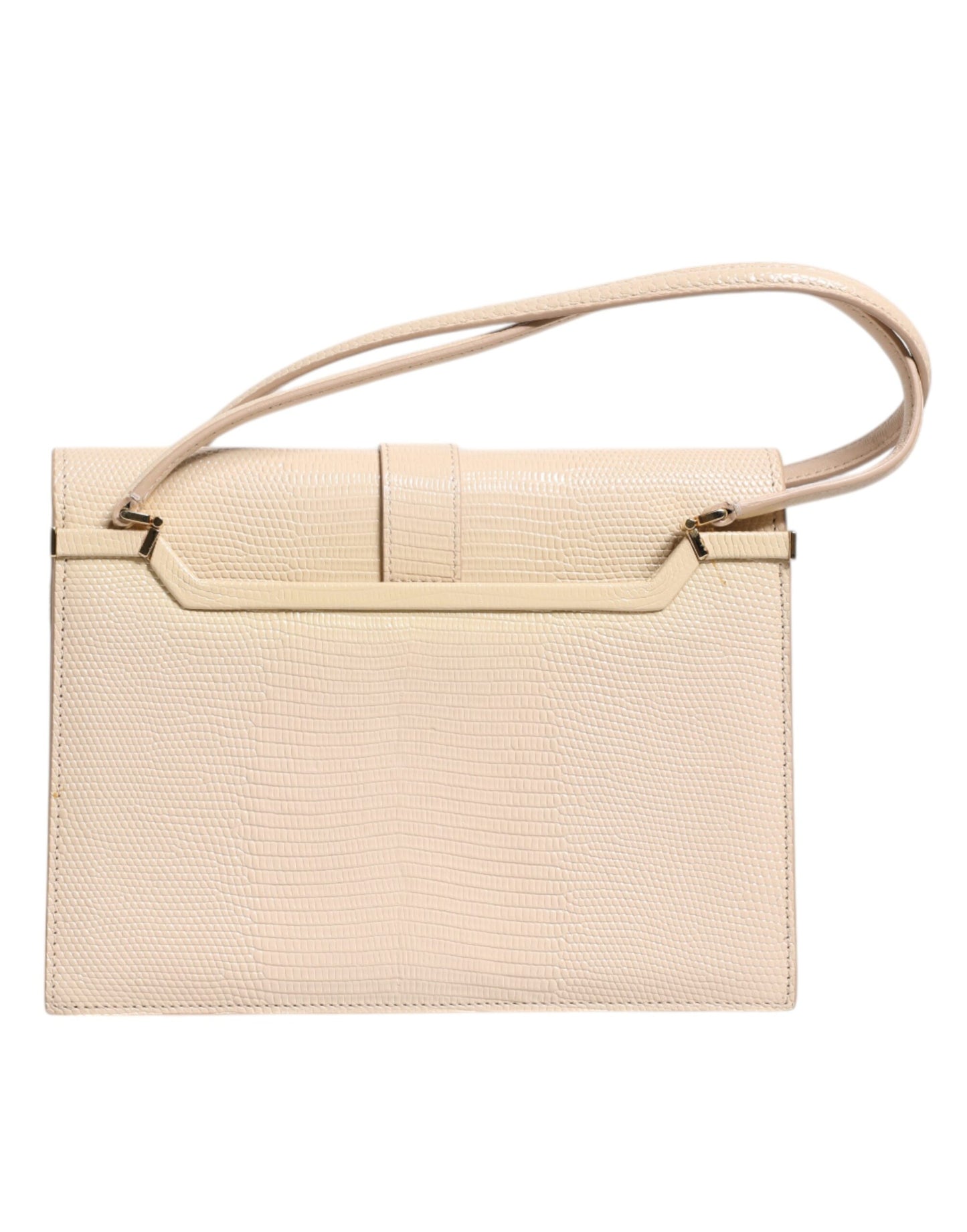 Beige Leather Ingrid Top Handle Shoulder Bag