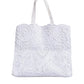 Bag White Cordonetto Lace Beatrice Shopping Tote