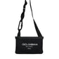 Black Nylon Logo Purse Crossbody Sling Bag