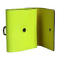 Yellow Green Bifold DG Logo Neck Strap Cardholder Wallet