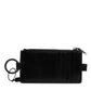 Black Horse Leather Lanyard Logo Card Holder Wallet