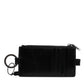 Black Horse Leather Lanyard Logo Card Holder Wallet