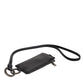 Black Horse Leather Lanyard Logo Card Holder Wallet