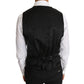 Elegant Slim Fit Gray Wool Vest