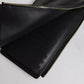 Black Leather Logo Plaque Neck Strap Card Coin Wallet