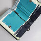 Multicolor Leather DG Logo Bifold Card Holder Wallet