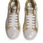 White Portofino Mother Of Pearl Sneakers Casual Shoes