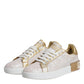 White Portofino Mother Of Pearl Sneakers Casual Shoes