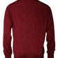 Maroon Cashmere Crew Neck Pullover Sweater