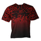 Red Leopard Cotton Short Sleeves T-shirt