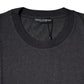 Dark Gray Crew Neck Short Sleeves T-shirt