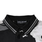 Multicolor Camouflage Collared Polo T-shirt