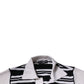 Black White Stripes Collared Polo T-shirt